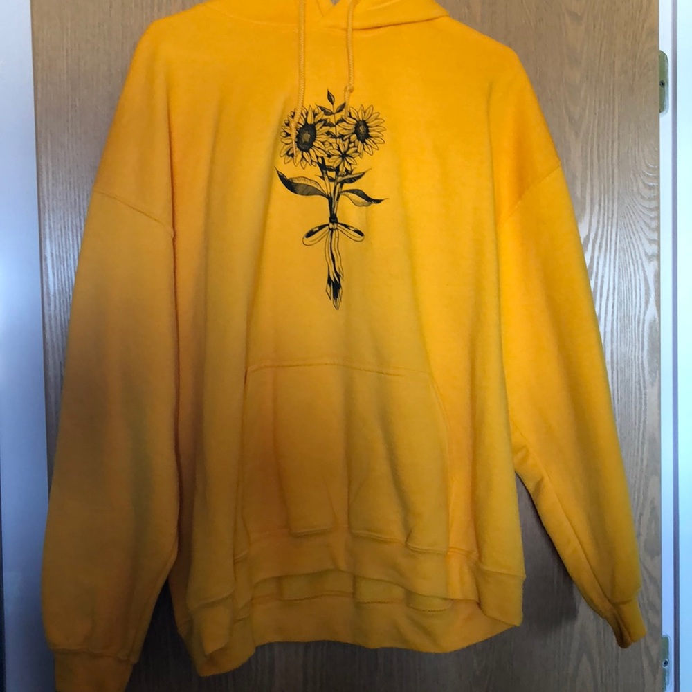 Yellow Sunflower sweatshirt